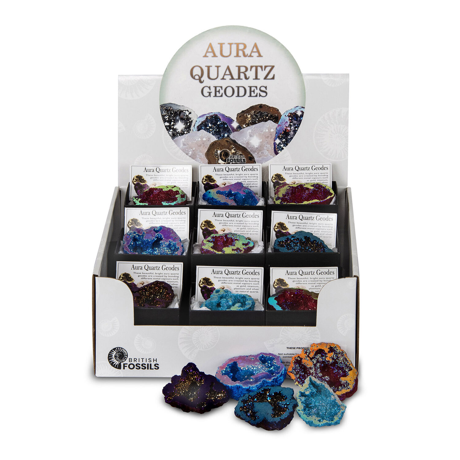 Aura Quartz Geodes additional image
