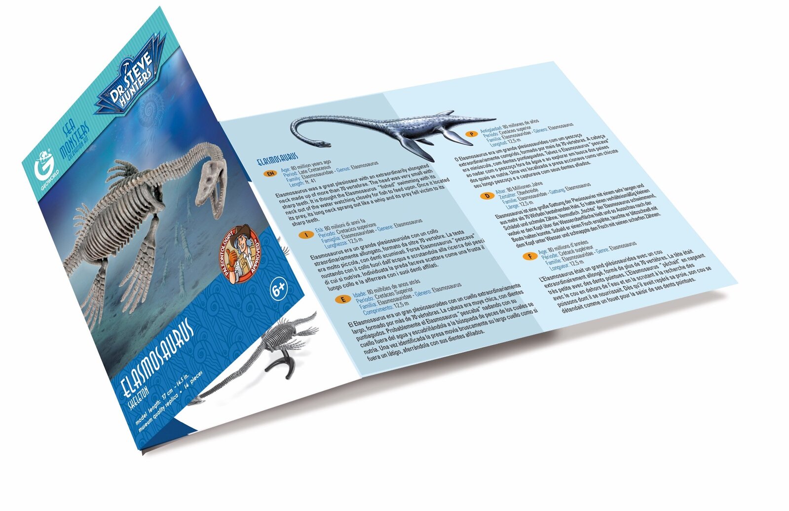 Elasmosaurus Excavation kit additional image