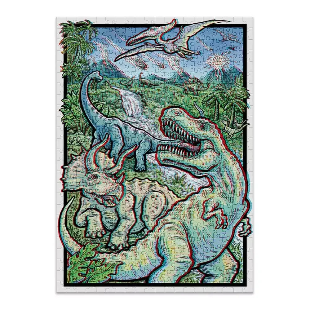 Dinosaurs 3D Poster Puzzle 500pc additional image