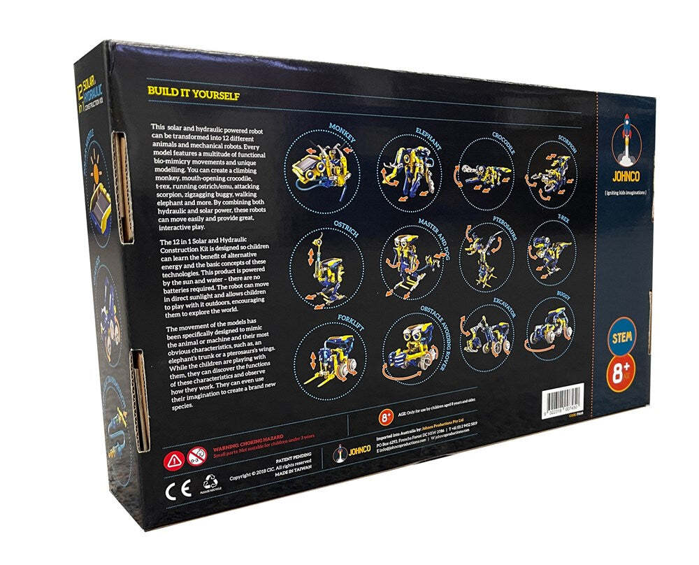 JohnCo 12 in 1 Solar And Hydraulic Construction Kit additional image