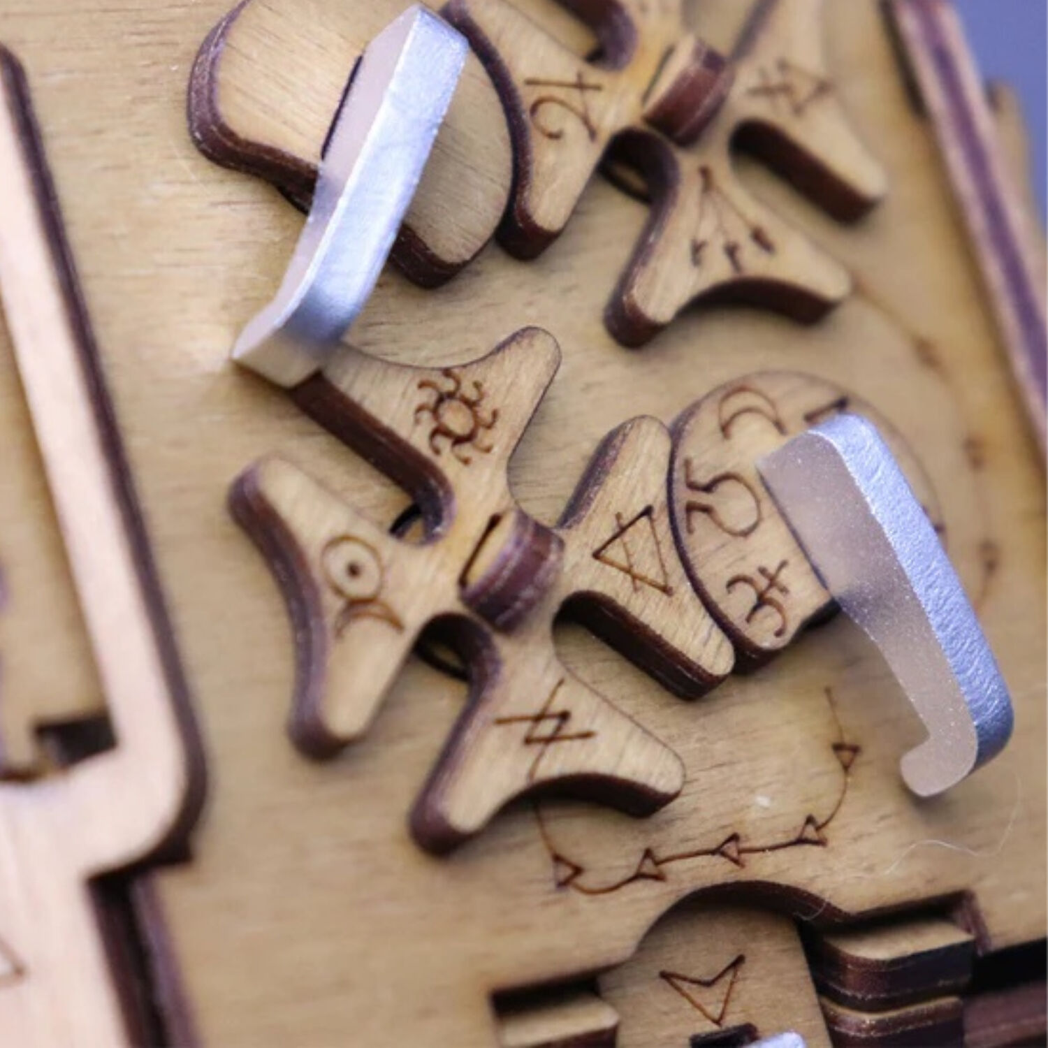 Philosopher's Stone Box with Metal Puzzle Box additional image