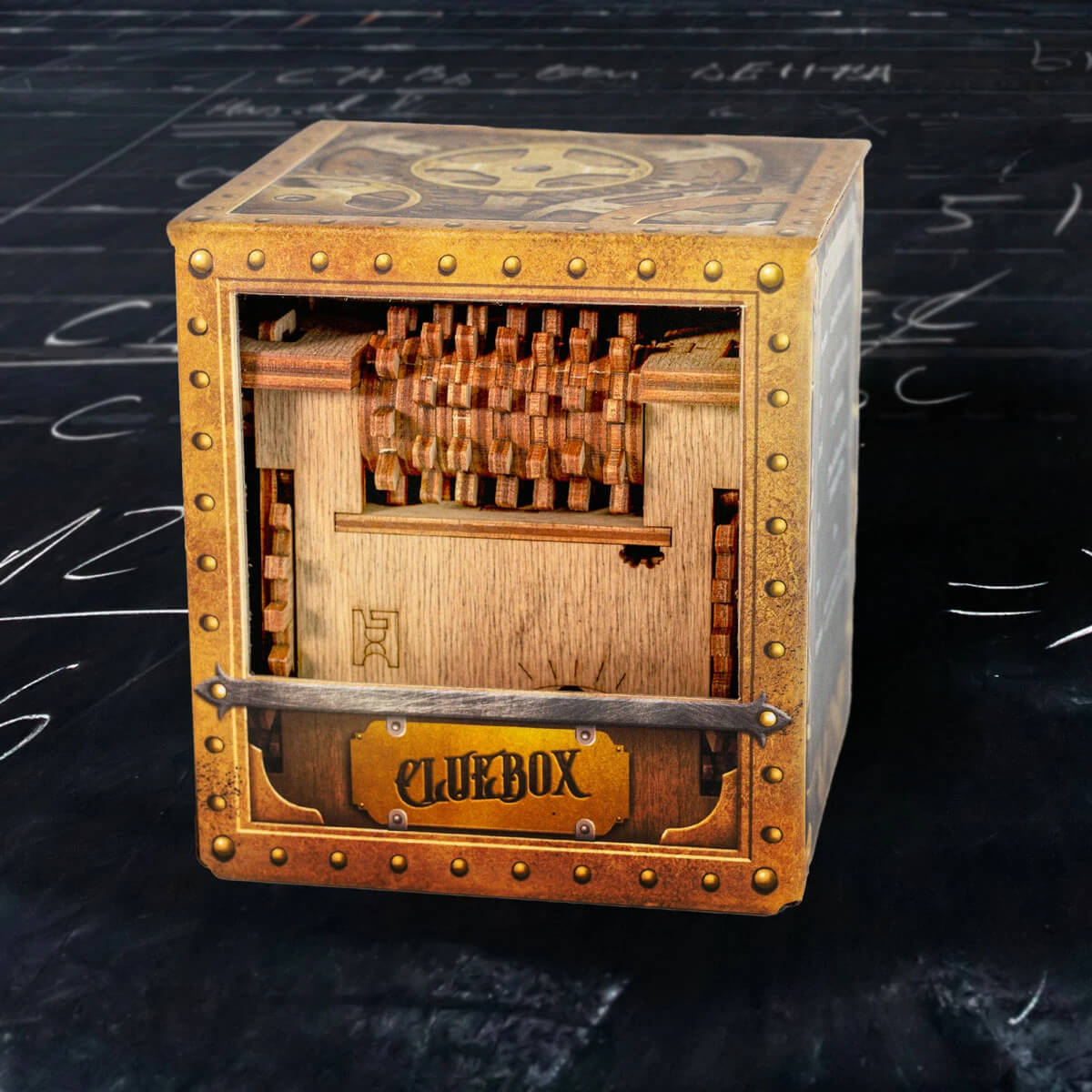 Schrodinger's Cat Cluebox Escape Room in a Box Wooden Puzzle additional image