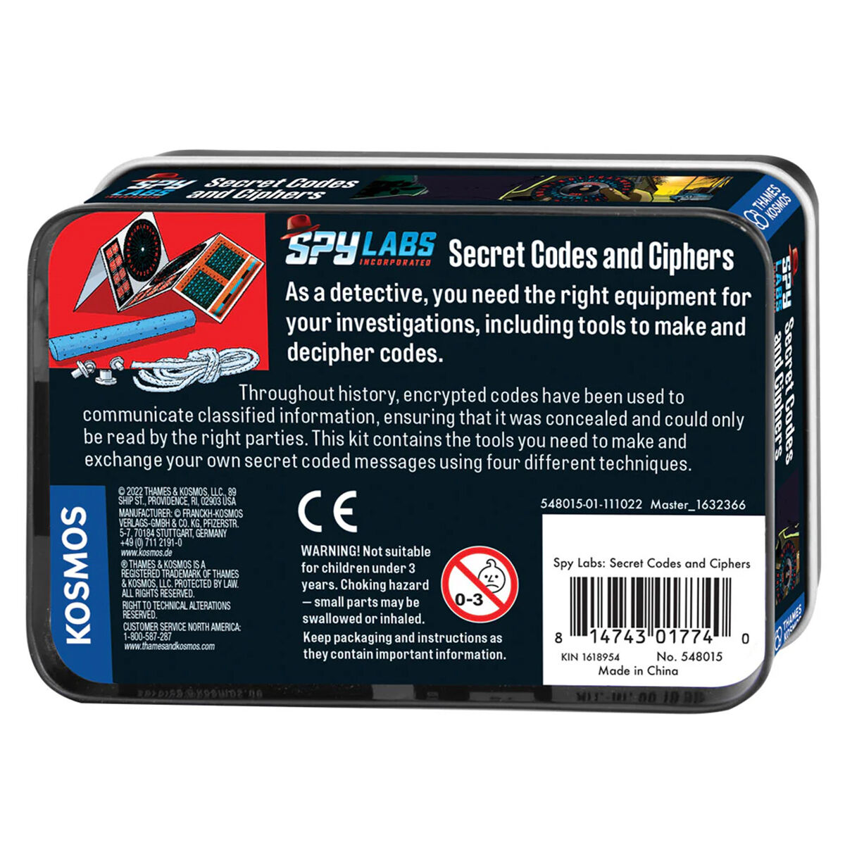 Spy  Labs Secret Codes and Ciphers additional image