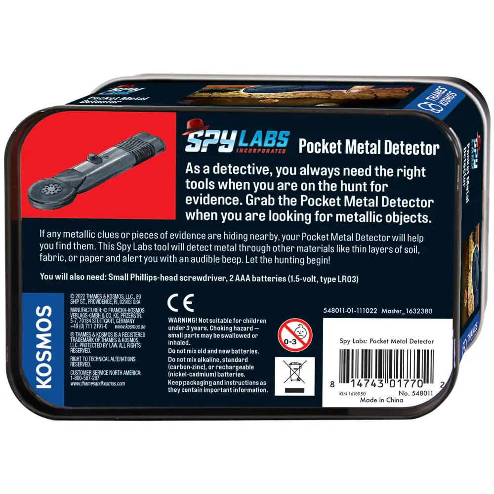 Spy Labs Pocket Metal Detector additional image