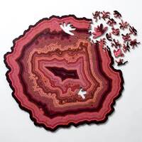 Orbicular Geode Wooden Puzzle [Colour: Green] additional image