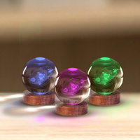 Solar System 3D LED Crystal Lamp additional image