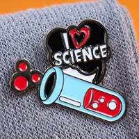 Test Tube Enamel Pin additional image