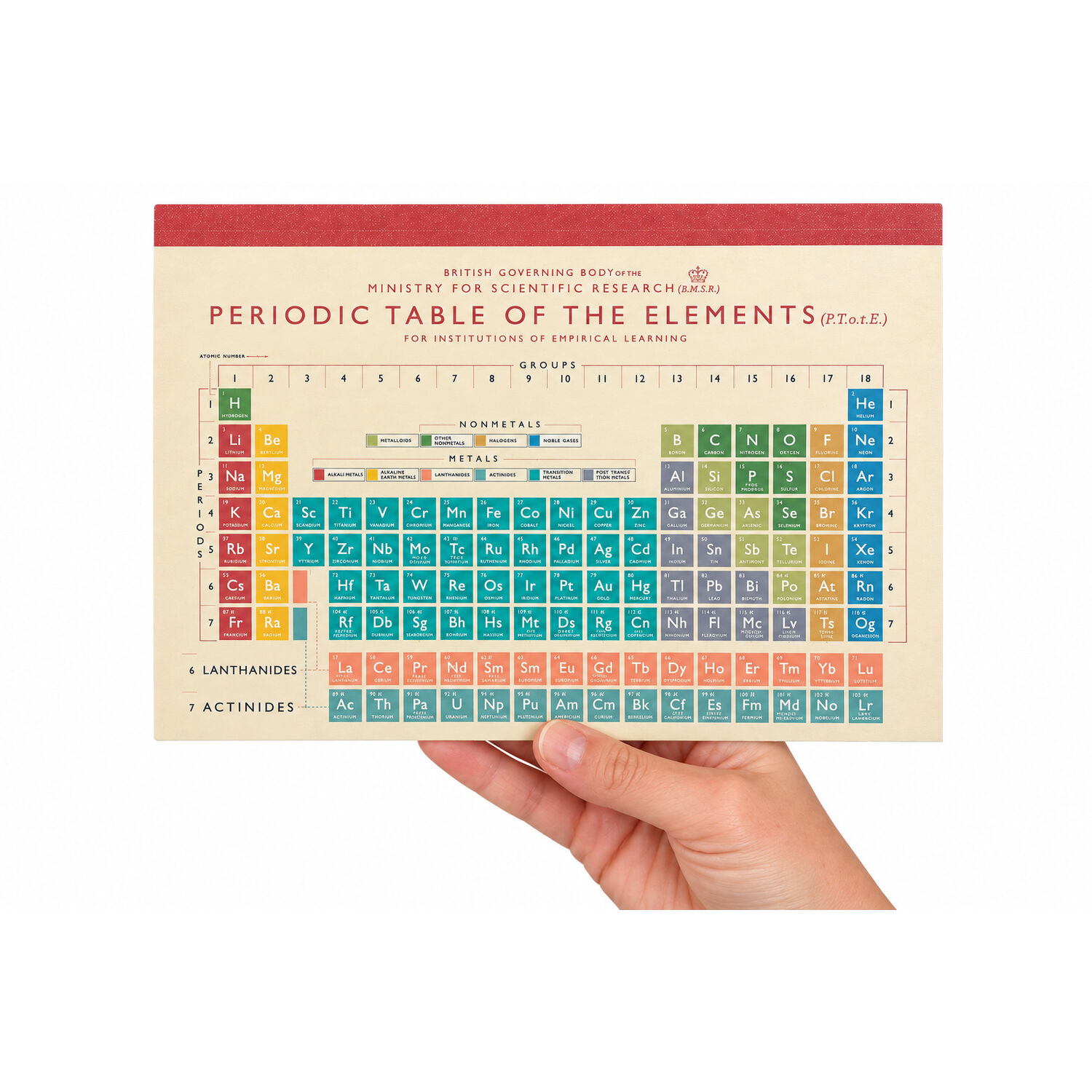 Periodic Table A5 Notebook additional image