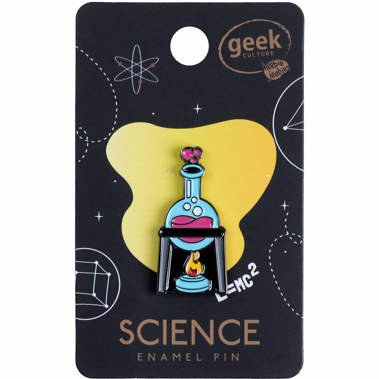 Bunsen Burner Enamel Pin additional image