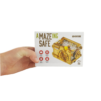 A-maze-ing Safe Wooden Puzzle Box additional image