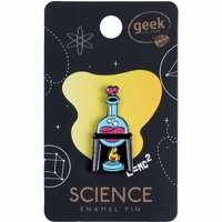 Bunsen Burner Enamel Pin additional image
