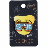Safety Goggles Enamel Pin additional image