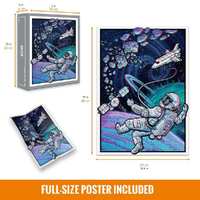 Space 3D Poster Puzzle 500pc additional image
