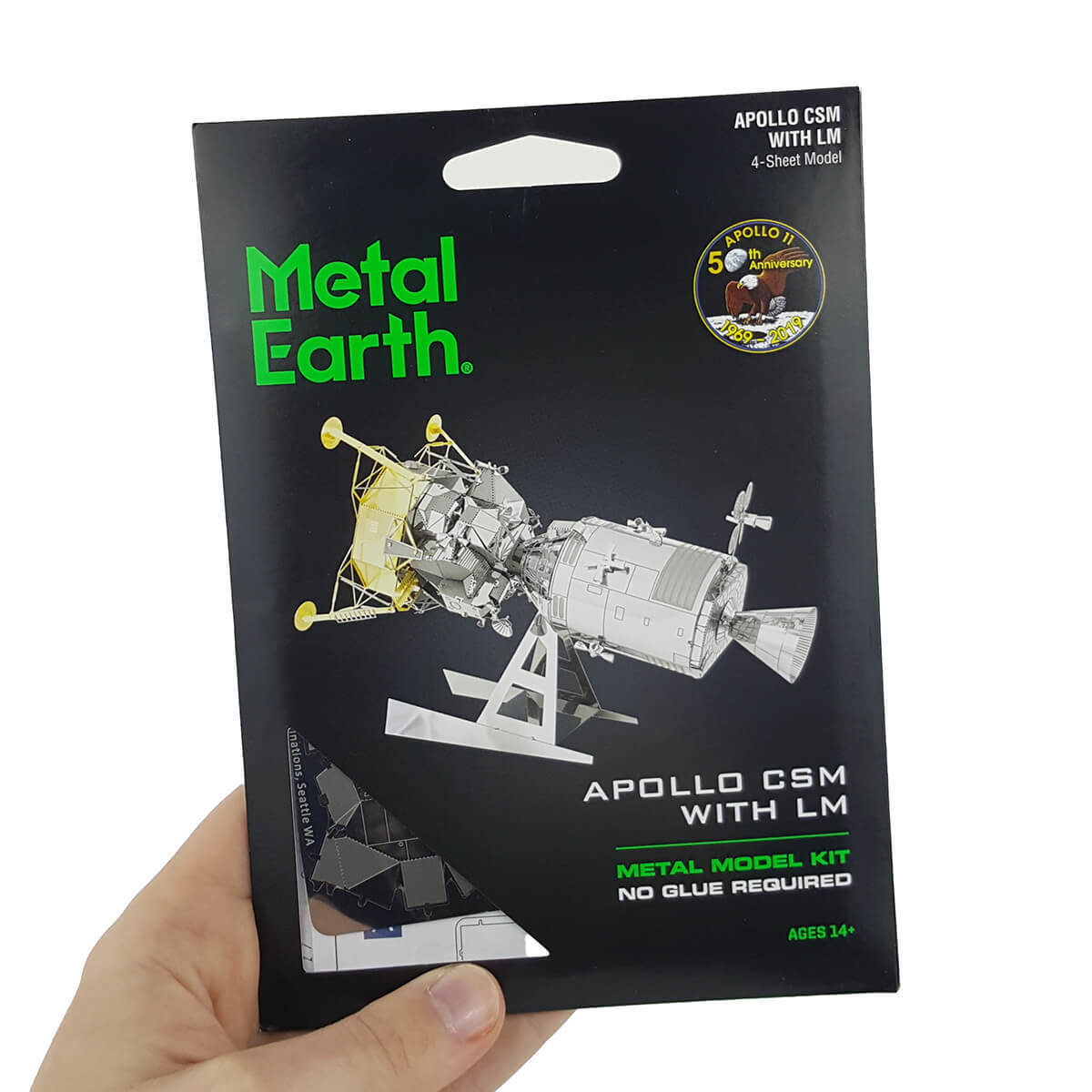 Metal Earth 3D Model Apollo Command Service Module with Lunar Module additional image