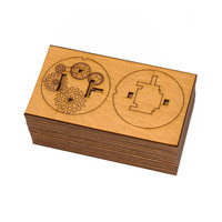 Kryptos Wooden Cryptex Kit Puzzle Box additional image