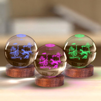 Dino Land 3D LED Crystal Lamp additional image
