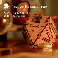 Philosopher's Stone Box with Metal Puzzle Box additional image