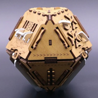 Philosopher's Stone Box with Metal Puzzle Box additional image