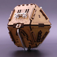 Philosopher's Stone Box with Metal Puzzle Box additional image