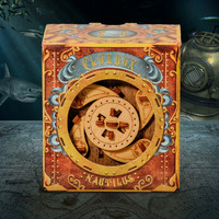 Captain Nemo's Nautilus Wooden Escape Room in a Box additional image