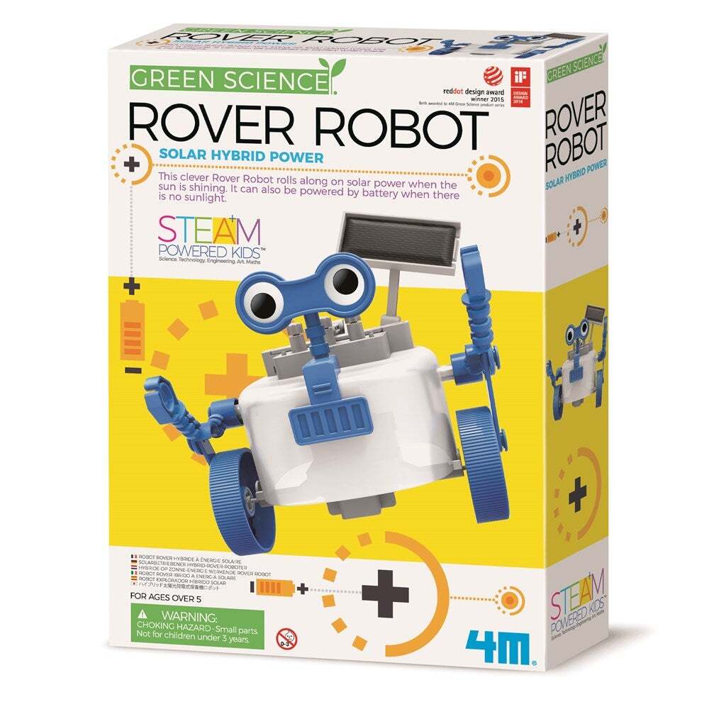4M Green Science Rover Robot image