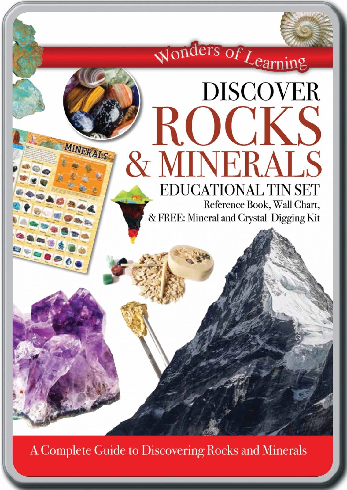 Rocks and Minerals Tin Set image