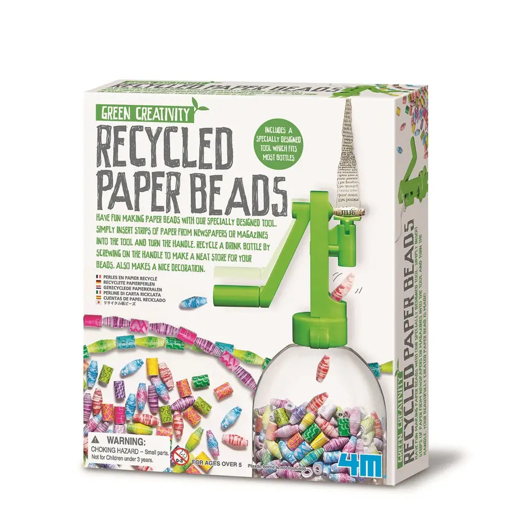 Green Science Recycled Paper Beads image