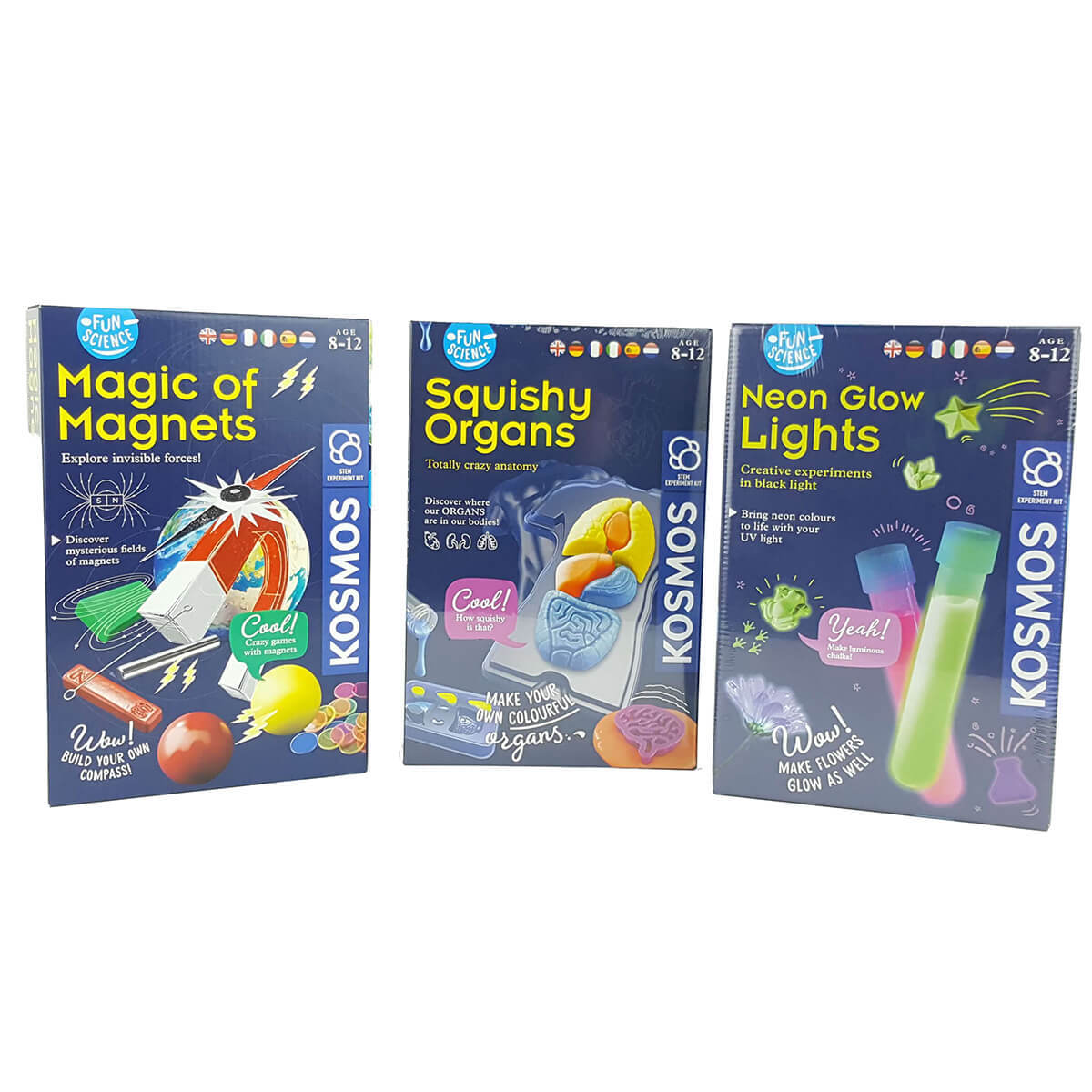 Having Fun with Science 3 Pack Beginner Science Kits