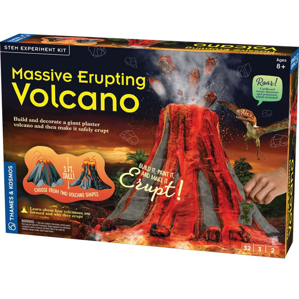 volcano set volcano eruption kit science squad