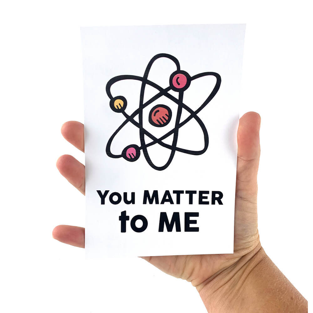 You Matter To Me Print image