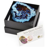 Aura Quartz Geodes