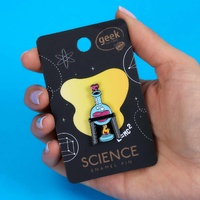 Bunsen Burner Enamel Pin Product main image