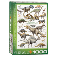 Cretaceous Period Dinosaurs 1000pc Jigsaw Puzzle Cretaceous Period Dinosaurs 1000pc Jigsaw Puzzle