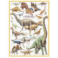 Jurassic Period Dinosaurs 1000pc Jigsaw Puzzle Jurassic Period Dinosaurs 1000pc Jigsaw Puzzle