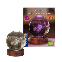 Solar System 3D LED Crystal Lamp Product main image