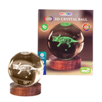 Triceratops 3D LED Crystal Lamp Product main image