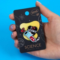 Test Tube Enamel Pin Product main image