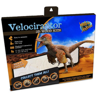 Wooden Dinosaur Small Velociraptor Wooden Dinosaur Small Velociraptor