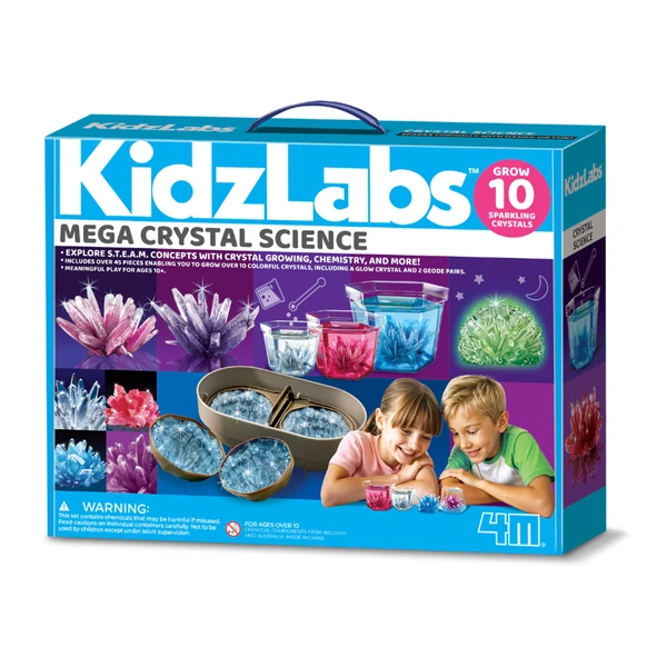 Kidzlabs Mega Crystal Science