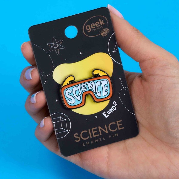 Safety Goggles Enamel Pin